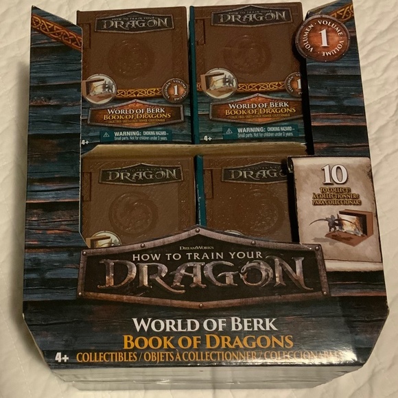 How to train your dragon book of dragons display box - Picture 1 of 6